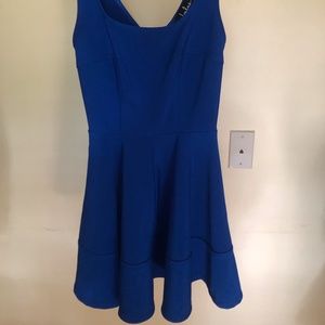 Lulu's Home Before Daylight Dress Blue